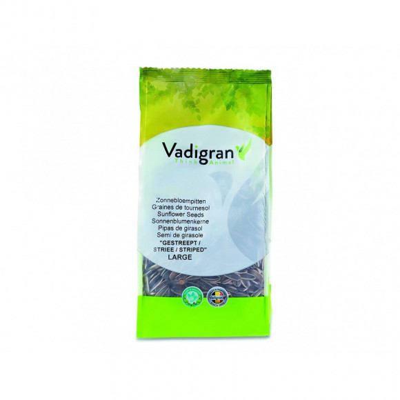 Graines  Pour Oiseaux Grande Graines De Tournesol Striée 0.400kg - Vadigran - Va-217010