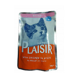 Eminces Au Poulet En Sauce 1 Sachet De 100g Pour Chaton 400929 - Equilibre & Instinct - Eq-05099