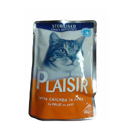 Éminces Au Poulet En Gelée 1 Sachet De 100g Pour Chat Stérilise 400931 - Equilibre & Instinct - Eq-05103