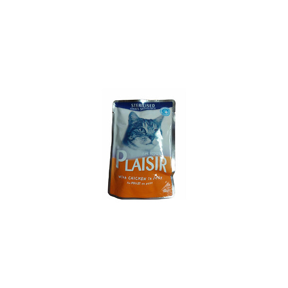 Éminces Au Poulet En Gelée 1 Sachet De 100g Pour Chat Stérilise 400931 - Equilibre & Instinct - Eq-05103