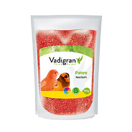 Pâtée Soft Rouge 700 Gr. Aliment Complémentaire Pour Oiseaux. - Vadigran - Va-14349