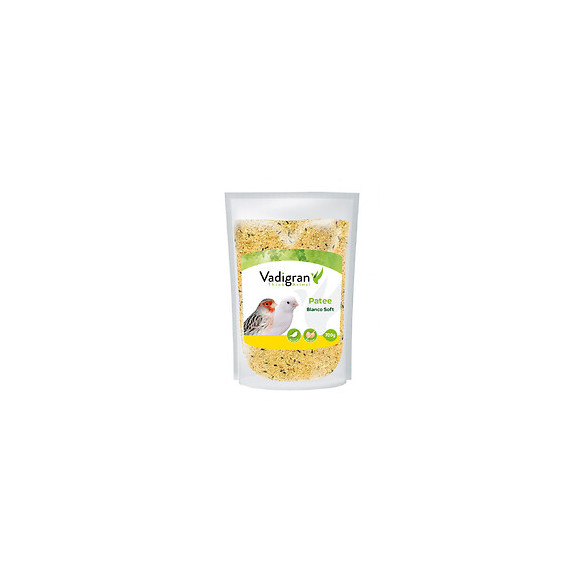 Pâtée Soft Blanche 700 Gr. Aliment Complémentaire Pour Oiseaux. - Vadigran - Va-14350