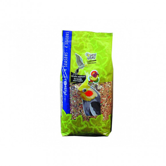 Graines Pour Grande Perruche, Prenium Vita, 4kg, Pour Oiseaux. - Vadigran - Va-454050