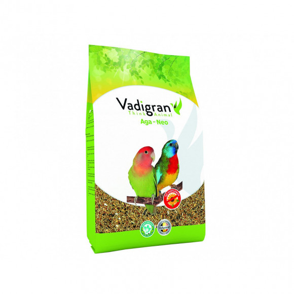 Graines Pour Oiseaux Agapornis Et Neophema 4kg - Vadigran - Va-382