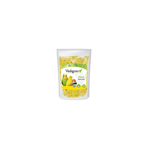 Pâtée Soft Jaune 700 Gr. Aliment Complémentaire Pour Oiseaux. - Vadigran - Va-14348