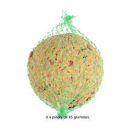 6 Boules Pour Mésanges De 85 Gr Pièce. Pour Oiseaux. - Flamingo Pet Products - Fl-101135