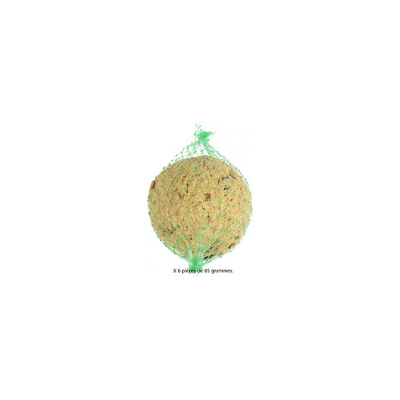 6 Boules Pour Mésanges De 85 Gr Pièce. Pour Oiseaux. - Flamingo Pet Products - Fl-101135