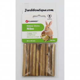 10 Bâtonnets À Ronger Ø 5 X 80 Mm Pour Rongeur - Flamingo Pet Products - Fl210179