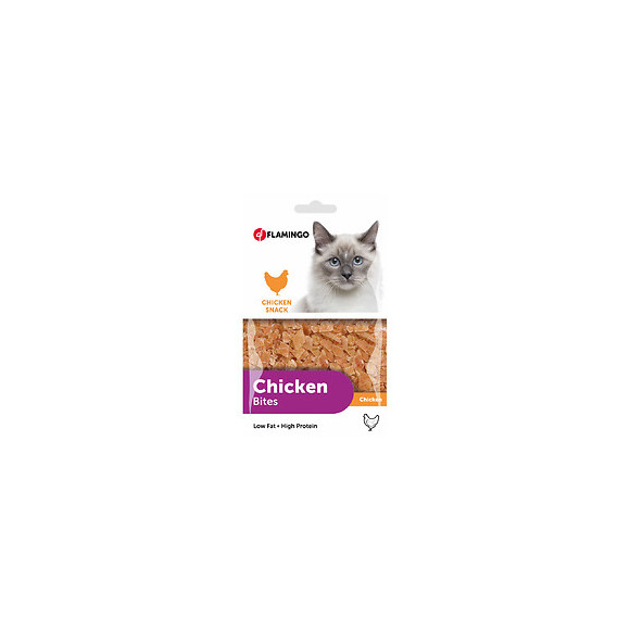 Friandise Snack Au Poulet. Sachet 85 Gr. Pour Chat . - Flamingo Pet Products - Fl-502937