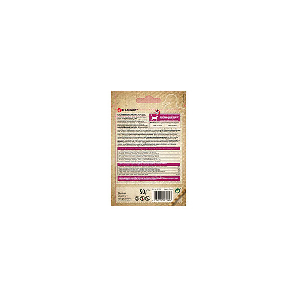 Friandise Lamelles De Canard Doux. Hapki Bbq. Pour Chat . 50 G. Sans Gluten. - Flamingo Pet Products - Fl-561002