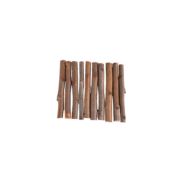 Bâtonnets À Ronger Bastian. 10 Pieces. Ø1 X 10 Cm.  Pour Rongeur. - Flamingo Pet Products - Fl-210181