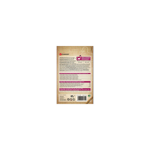 Friandise Lamelles De Canard Et Cabillaud. Hapki Bbq. Pour Chat . 85 G. Sans Gluten. - Flamingo Pet Products - Fl-561001