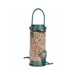 Distributeur Recyclé Avec Tournesol Pelées 17 Cm. Pour Oiseaux - Vadigran - Va-18089