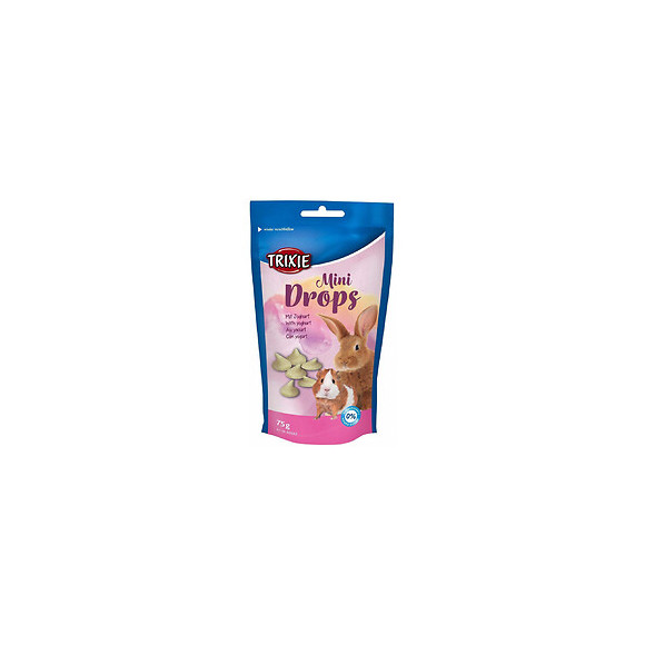 Friandise Mini Drops Au Yahourt. 75 Gr. Pour Lapin Et Rongeur. - Trixie - Tr-60332