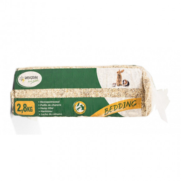 Paillis De Chanvre 2,8 Kg Bedding Pour Lapin Et Rongeurs - Vadigran - Va-3191
