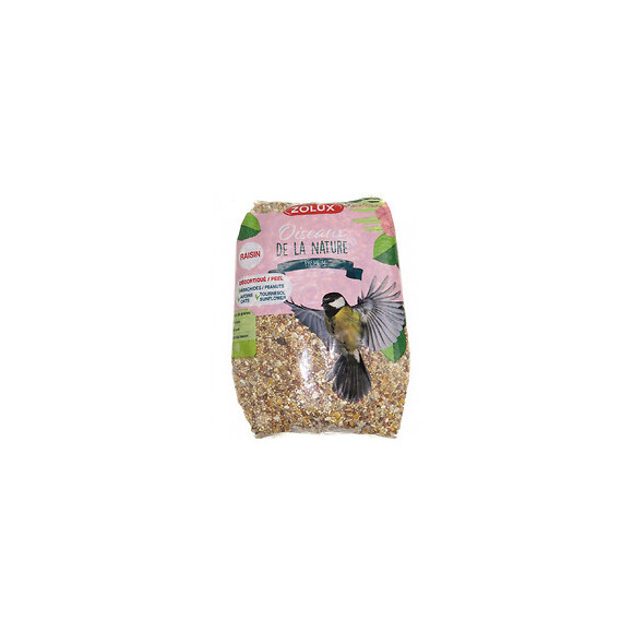 Graines Mélange Premium . Décortiqué 2.5 Kg .pour Oiseaux - Zolux - Zo-171013