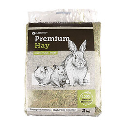 Foin De Pré Premium Nature. 2 Kg Soit 60 Litres. Pour Rongeur. - Flamingo Pet Products - Fl-210293