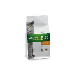 Croquettes Bio De Viandes Fraiches A La Volaille 1 Sachet De 500 G Pour Chat 501012 - Equilibre & Instinct - Eq-04885