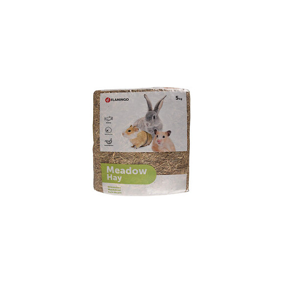 Foin De Pré Alimentation, 150 Litres Soit 5 Kg. Pour Rongeurs - Flamingo Pet Products - Fl-200001