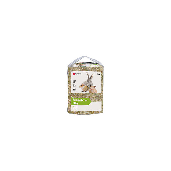 Foin De Pré Alimentation, 150 Litres Soit 5 Kg. Pour Rongeurs - Flamingo Pet Products - Fl-200001
