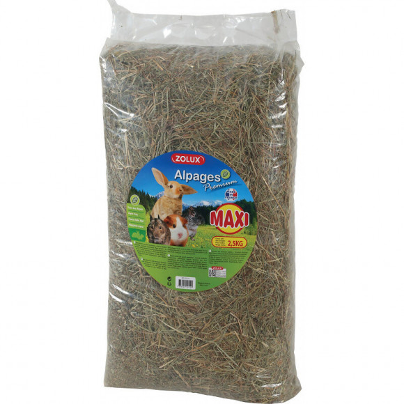 Foin Des Alpes Premium 2,5 Kg - Zolux - Zo-212112