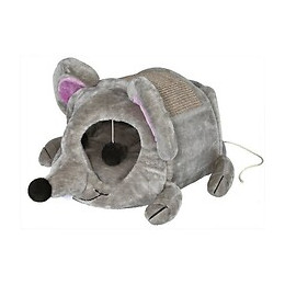 Trixie Abri Douillet Lukas - 35x33x65cm - Gris Et Taupe - Pour Chat