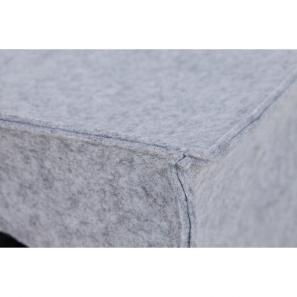 Trixie Abri Douillet Pour Etageres Anton - 33x33x37cm - Gris - Pour Chat