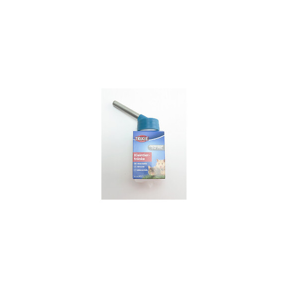 Biberons En Plastique 50 Ml. Avec Support Métal. Pour Hamsters Ou Souris. Coloris Aléatoires. - Trixie - Tr-6051