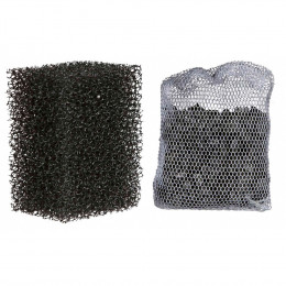2 Filtres Éponge Et 1 Filtre Charbon Actif. Pour Pompe  D'aquarium 86130 - Trixie - Tr-86134