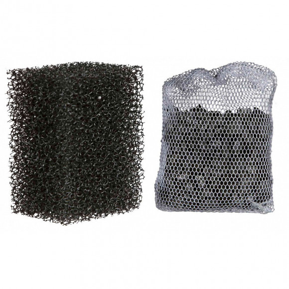 2 Filtres Éponge Et 1 Filtre Charbon Actif. Pour Pompe  D'aquarium 86130 - Trixie - Tr-86134