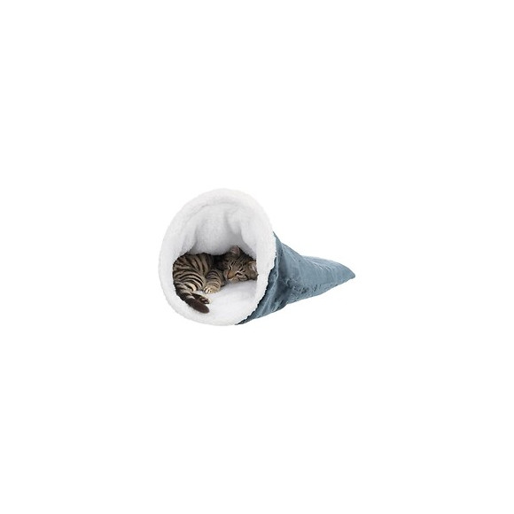 Trixie Sac Douillet Paul - O 40 X 60 Cm - Bleu Et Blanc - Pour Chat