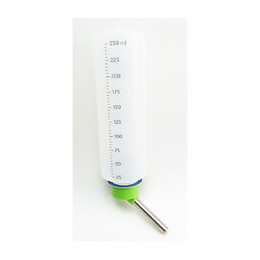 Un Biberon En Plastique 450 Ml. Avec Support Métal. Pour Chinchillas, Lapins . Coloris Aléatoires. - Trixie - Tr-6054