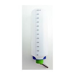 Un Biberon En Plastique 600 Ml. Avec Support Métal. Pour Lapins . Coloris Aléatoires. - Trixie - Tr-6050