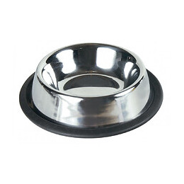 0.2 Litre, Ø 11 Cm, Gamelle Écuelle En Acier Inoxydable Pour Animaux. - Trixie - Tr-2469