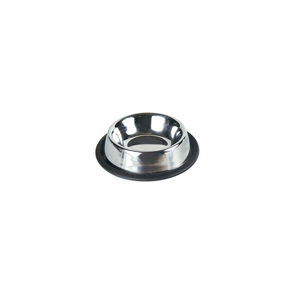 0.2 Litre, Ø 11 Cm, Gamelle Écuelle En Acier Inoxydable Pour Animaux. - Trixie - Tr-2469