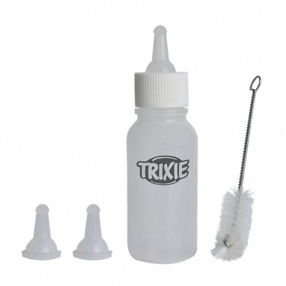 Set De Biberon 57 Ml. Pour Les Bébés Animaux. - Trixie - Tr-4193