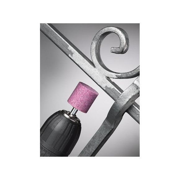 Meule Céramiques Sur Tige, Cylindrique 25x25mm Kwb