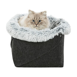 Lit Harvey Pour Chats, En Feutre, Taille Ø 33 X 27 Cm. - Trixie - Tr-38029