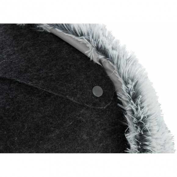 Lit Harvey Pour Chats, En Feutre, Taille Ø 33 X 27 Cm. - Trixie - Tr-38029