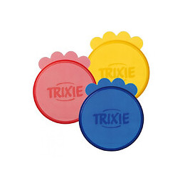 3 Couvercles De Ø 7.6 Cm Pour Boites De Conserves Alimentation Pour Animaux. - Trixie - Tr-24551