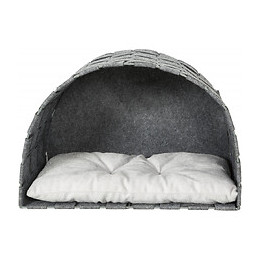 Coin Douillet Lennie À Monter Contre Un Mur Pour Chat. Dimensions: 45 × 30 × 30 Cm Coloris: Gris. - Trixie - Tr-36276