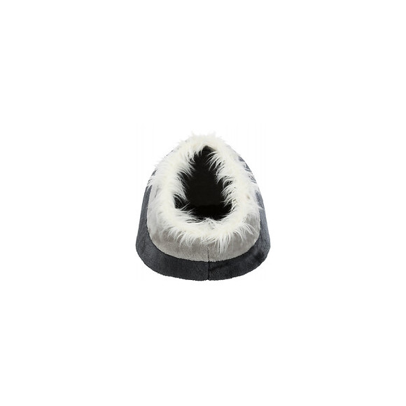 Abri Minou. Dimensions: 41 × 30 × 50 Cm. Coloris: Gris Foncé/gris Clair. Pour Chat - Trixie - Tr-36305