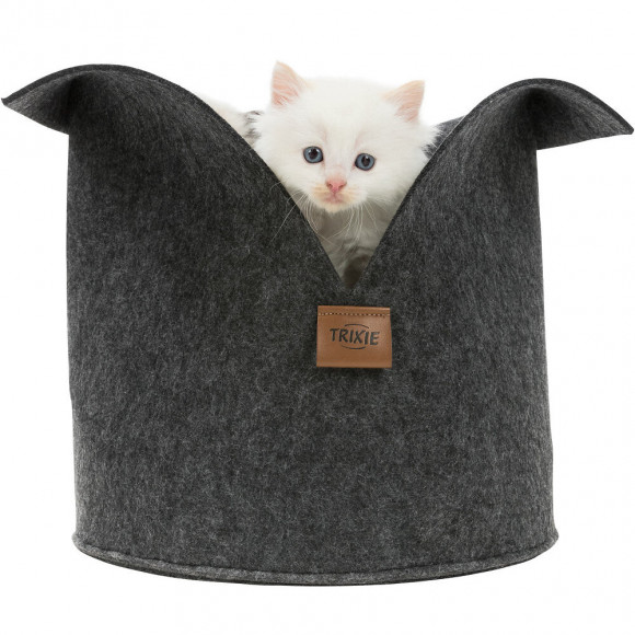 Lit Luise En Feutre (polyester) Dimensions: Ø 40 Cm. Pour Chat - Trixie - Tr-37431