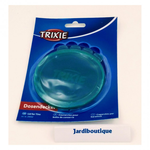 2 Couvercles 10.6 Cm Pour Boites De Conserve Alimentation Chien . - Trixie - Tr-24552