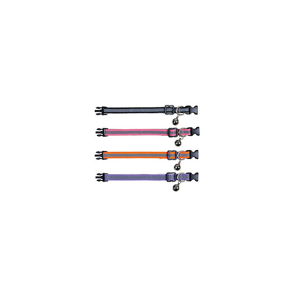 Un Collier Chaton, Réfléchissant, Nylon - Couleur Aléatoire - Trixie - Tr-41686