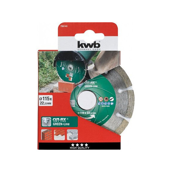 Cut-fix® Disques À Tronçonner Diamant Green-line 115x22mm Sb