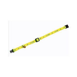 Collier Réglable De 20 À 35 Cm. Motif Poisson  + Clochette. Couleur Jaune  Pour Chat - Flamingo Pet Products - Fl-1031349