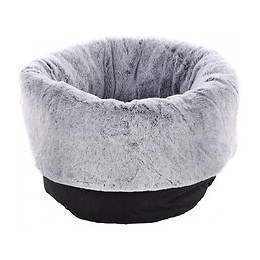 Sac De Couchage 2 En 1 Dorsa Noir. Ø 36 X 60 Cm. Pour Chats. - Flamingo Pet Products - Fl-561188