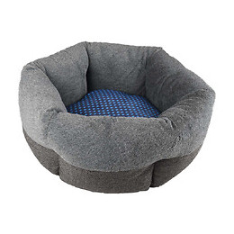 Panier Dotties  Ø 53 X 18 Cm  Gris Bleu Pour Chat - Flamingo Pet Products - Fl-519433