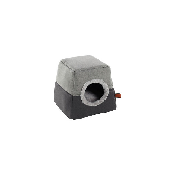 Panier Kenzie 2 En 1. Gris. Pour Chat. - Flamingo Pet Products - Fl-561205